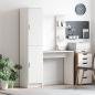 Preview: ARDEBO.de - Schreibtisch 2 pcs Weiß