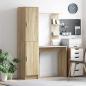 Preview: ARDEBO.de - Schreibtisch 2 pcs Sonoma-Eiche
