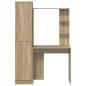 Preview: Schreibtisch 2 pcs Sonoma-Eiche