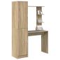 Preview: Schreibtisch 2 pcs Sonoma-Eiche
