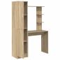 Preview: Schreibtisch 2 pcs Sonoma-Eiche