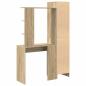 Preview: Schreibtisch 2 pcs Sonoma-Eiche