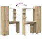 Preview: Schreibtisch 2 pcs Sonoma-Eiche