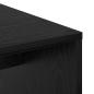 Preview: Schreibtisch 2 pcs Schwarz Eichen-Optik