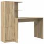 Preview: Schreibtisch 2 pcs Sonoma-Eiche