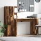 Preview: ARDEBO.de - Schreibtisch 2 pcs Altholz