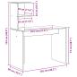 Preview: Schreibtisch 2 pcs Altholz