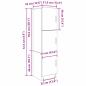 Preview: Schreibtisch 2 pcs Altholz