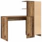 Preview: Schreibtisch 2 pcs Altholz