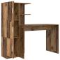 Preview: Schreibtisch 2 pcs Altholz