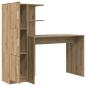 Preview: Schreibtisch Artisan-Eiche 133,5 x 50 x 124 cm 2 Stk.