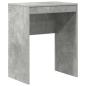Preview: Schreibtisch Beton Grau 105,5 x 34 x 127 cm 2 stk.