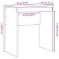 Preview: Schreibtisch mit Schubladen mit Regal 2 pcs Sonoma-Eiche