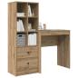 Preview: Schreibtisch Artisan-Eiche 115,5 x 40 x 127 cm 2 Stk.