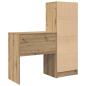 Preview: Schreibtisch Artisan-Eiche 115,5 x 40 x 127 cm 2 Stk.