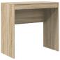 Preview: Schreibtisch mit Schubladen mit Regal 2 pcs Sonoma-Eiche