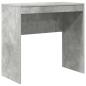 Preview: Schreibtisch mit Schubladen mit Regal 2 pcs Beton Grau