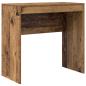 Preview: Schreibtisch mit Schubladen mit Regal 2 pcs Altholz
