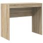 Preview: Schreibtisch mit Schubladen mit Regal 2 pcs Sonoma-Eiche