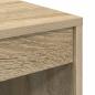Preview: Schreibtisch mit Schubladen mit Regal 2 pcs Sonoma-Eiche