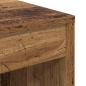 Preview: Schreibtisch mit Schubladen mit Regal 2 pcs Altholz