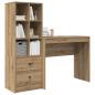 Preview: Schreibtisch Artisan-Eiche 135,5 x 40 x 127 cm 2 Stk.
