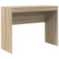 Preview: Schreibtisch mit Schubladen mit Regal 2 pcs Sonoma-Eiche
