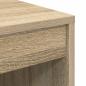 Preview: Schreibtisch mit Schubladen mit Regal 2 pcs Sonoma-Eiche