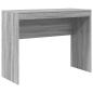 Preview: Schreibtisch mit Schubladen mit Regal 2 pcs Graues Sonoma