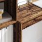 Preview: Schreibtisch Altholz 145,5 x 40 x 127 cm 2 stk.