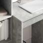 Preview: Schreibtisch mit Schubladen mit Regal 2 pcs Beton Grau