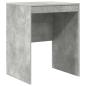 Preview: Schreibtisch mit Schubladen mit Regal 2 pcs Beton Grau