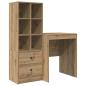 Preview: Schreibtisch Artisan-Eiche 105,5 x 50 x 127 cm 2 Stk.