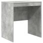 Preview: Schreibtisch mit Schubladen mit Regal 2 pcs Beton Grau