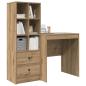 Preview: Schreibtisch Artisan-Eiche 115,5 x 50 x 127 cm 2 Stk.