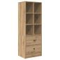 Preview: Schreibtisch Artisan-Eiche 115,5 x 50 x 127 cm 2 Stk.