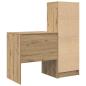 Preview: Schreibtisch Artisan-Eiche 115,5 x 50 x 127 cm 2 Stk.