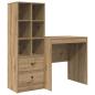 Preview: Schreibtisch Artisan-Eiche 115,5 x 50 x 127 cm 2 Stk.