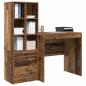 Preview: Schreibtisch Altholz 125,5 x 50 x 127 cm 2 stk.