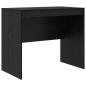 Preview: Schreibtisch Schwarz Eichen-Optik 135,5 x 50 x 127 cm 2 stk.