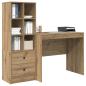 Preview: Schreibtisch Artisan-Eiche 135,5 x 50 x 127 cm 2 Stk.