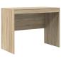 Preview: Schreibtisch mit Schubladen 2 pcs Sonoma-Eiche