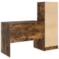Preview: Schreibtisch mit Schubladen 2 pcs Geräucherte Eiche