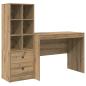 Preview: Schreibtisch Artisan-Eiche 145.5 x 50 x 127 cm 2 Stk.
