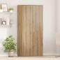 Preview: ARDEBO.de - Hochschrank 80 x 39 x 178 cm Holzwerkstoff Artisan-Eiche
