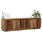 Preview: TV-Schränk 180 x 38 x 49 cm Altholz Holzwerkstoff