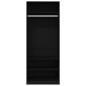 Preview: Kleiderschrank Artisan-Eiche 80 x 50 x 200 cm Holzwerkstoff