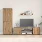Preview: TV-Schrankset Artisan-Eiche Holzwerkstoff