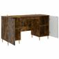 Preview: Schreibtisch Räuchereiche 142,5 x 50 x 75 cm Holzwerkstoff
