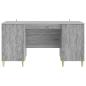 Preview: Schreibtisch Sonoma-Grau 142,5 x 50 x 75 cm Holzwerkstoff
